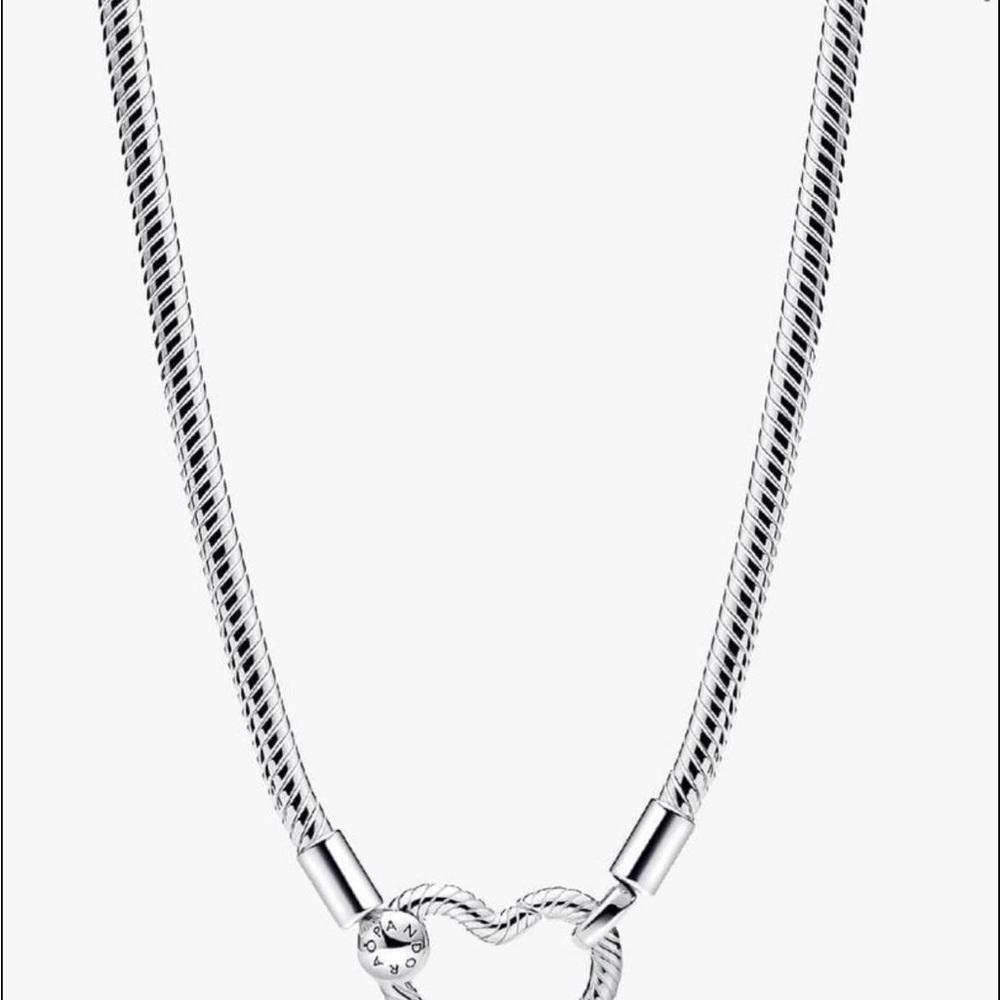 Pandora Twisted Silver Necklace